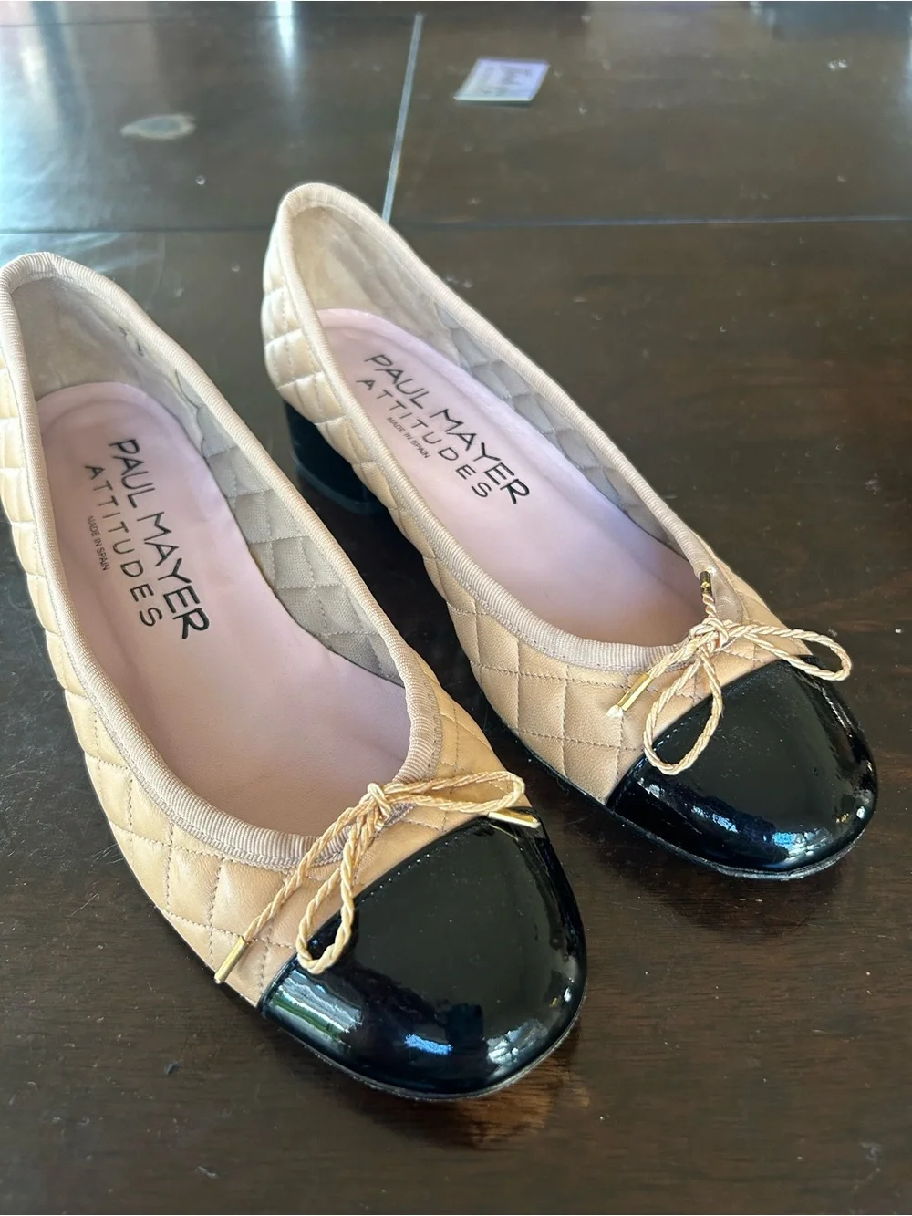 Paul Mayer attitudes ballet shoe